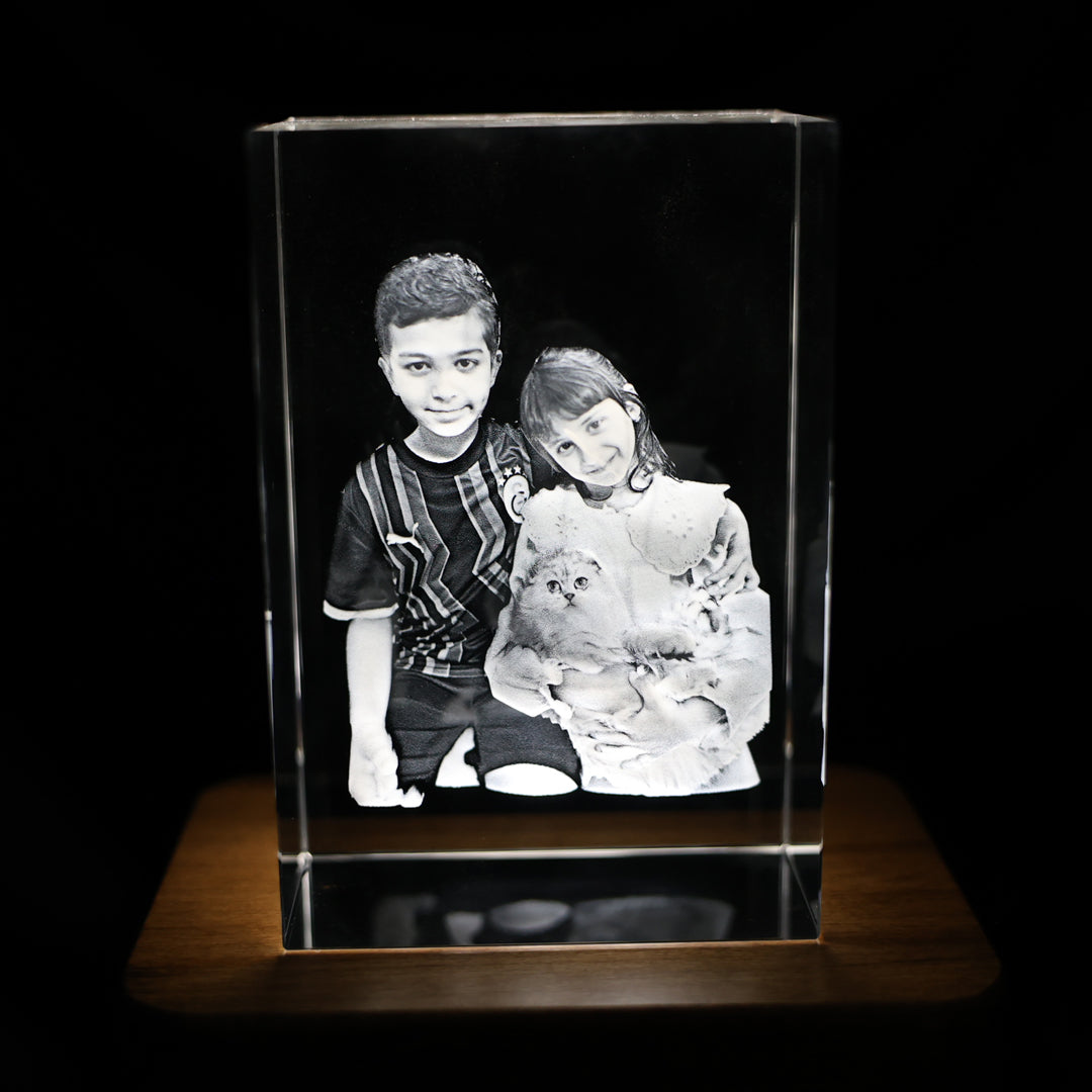 3D Kristal  Dikdörtgen