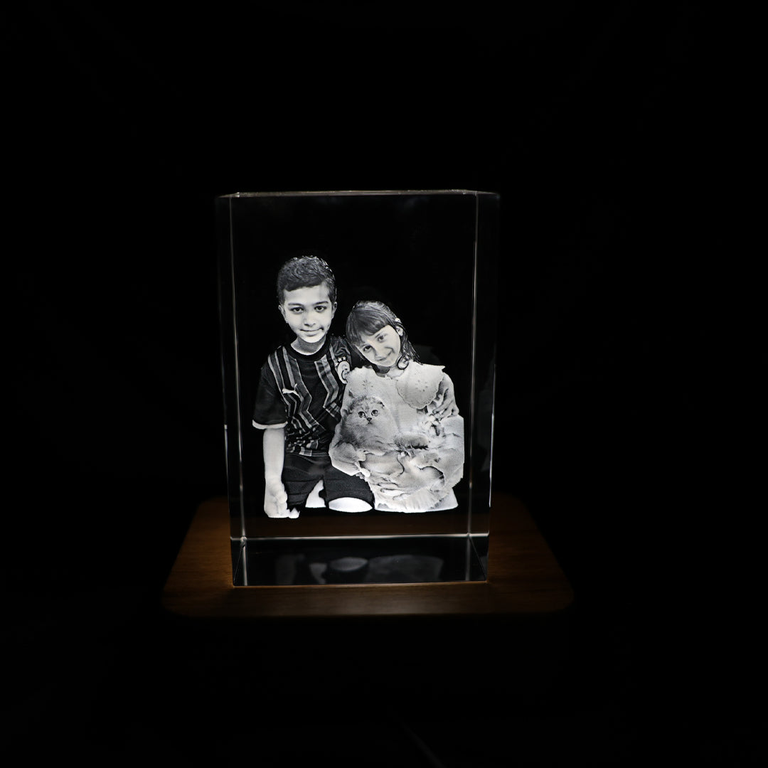 3D Kristal  Dikdörtgen