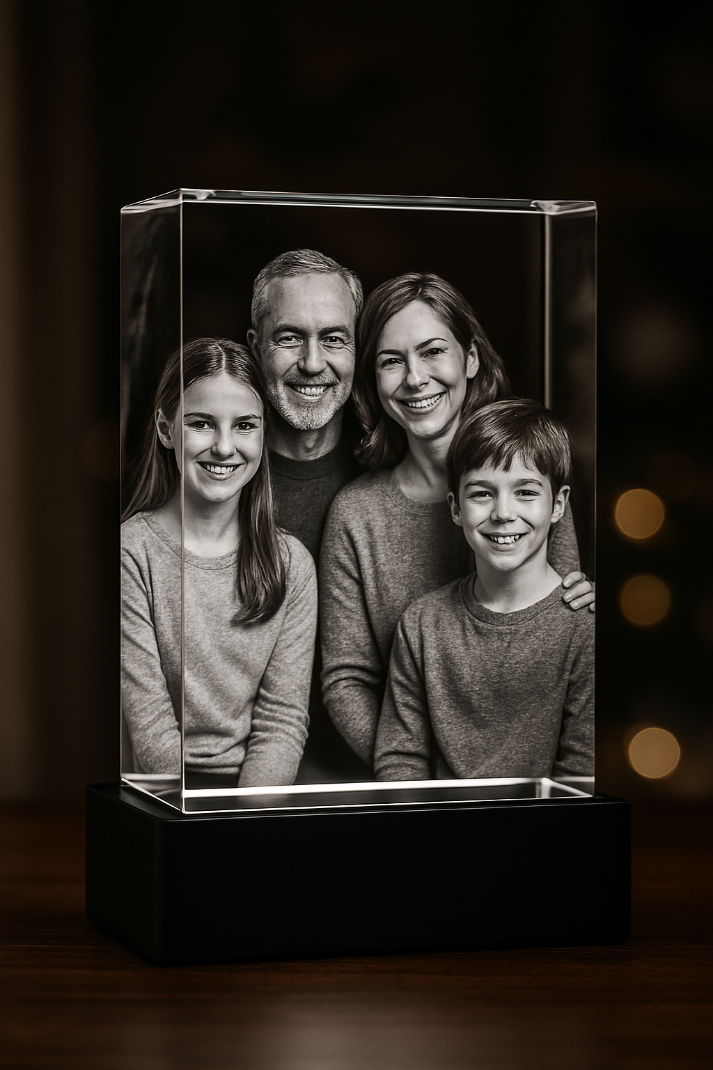 3D Kristal  Dikdörtgen