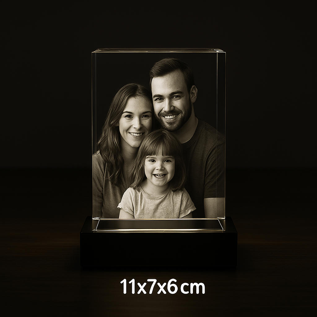 3D Kristal  Dikdörtgen