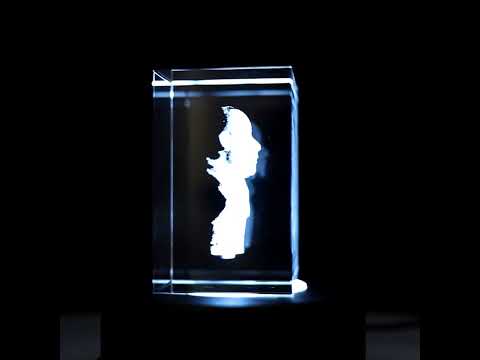 3D Kristal  Dikdörtgen