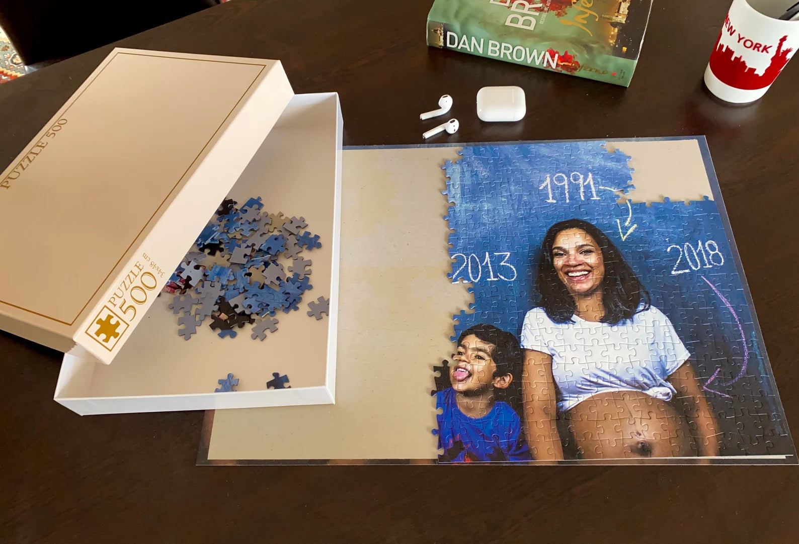 Kişiye Özel Fotoğraflı Puzzle